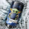 Tampa Bay Lightning NHL Tumbler - Baby Yoda Design Tumbler
