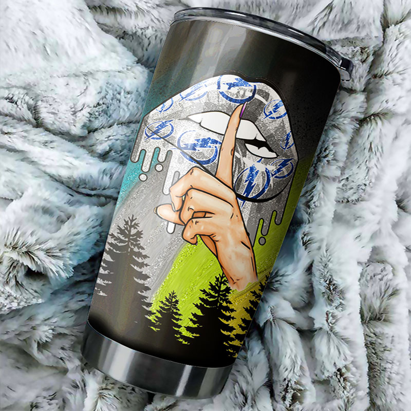 Tampa Bay Lightning NHL Tumbler - Best Mom Ever Design - Image 2