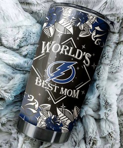 Tampa Bay Lightning NHL Tumbler - World's Best Mom Deserves Only the Best Tumbler