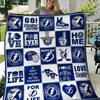 Tampa Bay Lightning Quilt Bedding Set 01 with Keywords