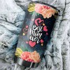 Tampa Bay Rays Best Mom Ever Cool Flower MLB Tumbler for Loving Mothers