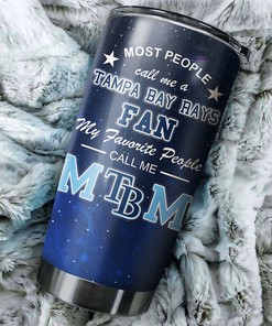 Tampa Bay Rays MLB Tumbler for proud baseball moms with MLB logo
