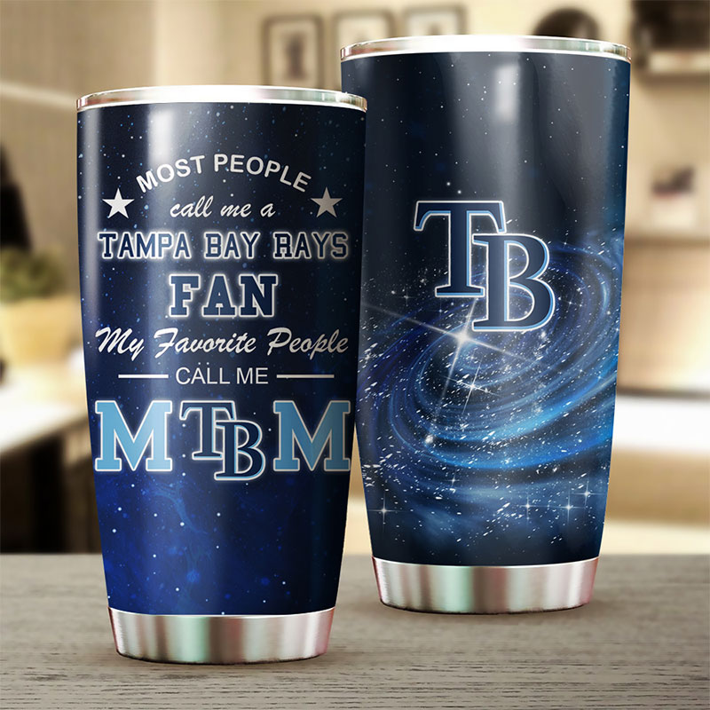 Tampa Bay Rays MLB Tumbler for proud baseball moms with MLB logo - Image 2