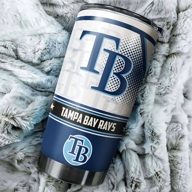 Tampa Bay Rays MLB Tumbler with Awesome Design for Diehard Baseball Fans