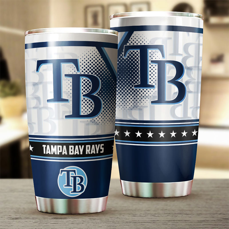 Tampa Bay Rays MLB Tumbler with Awesome Design for Diehard Baseball Fans - Image 2