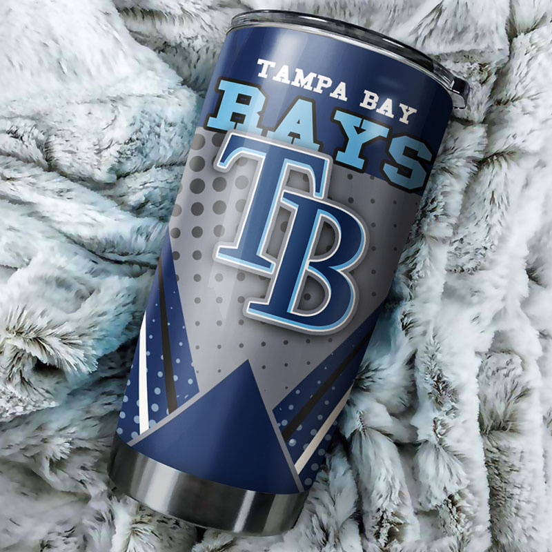 Tampa Bay Rays MLB Tumbler with Unique Design for Baseball Fans