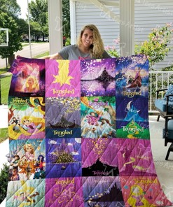 Tangled Quilt Blanket 0528 Disney Princess Bedding Set