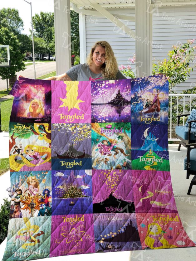Tangled Quilt Blanket 0528 Disney Princess Bedding Set