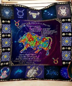 Taurus I Am A Taurus Quilt Bedding Set