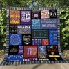 Teacher Geometry Keeps You In Shape Educator Inspired Quilt Bedding Set.