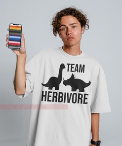 Team Herbivore Unisex Tee | Vegetarian Tshirt | Vegan Clothing | Plant-Based Shirt | Animal Rights Gift