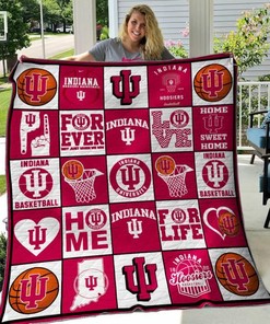 Team Indiana Hoosiers - Quilt Bedding Set DUP