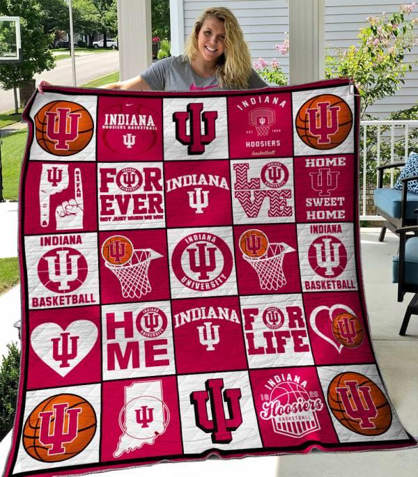 Team Indiana Hoosiers - Quilt Bedding Set DUP