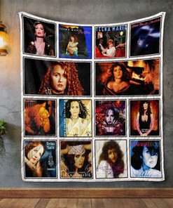 Teena Marie Album Covers Quilt Blanket - The Perfect Throw for Music Lovers