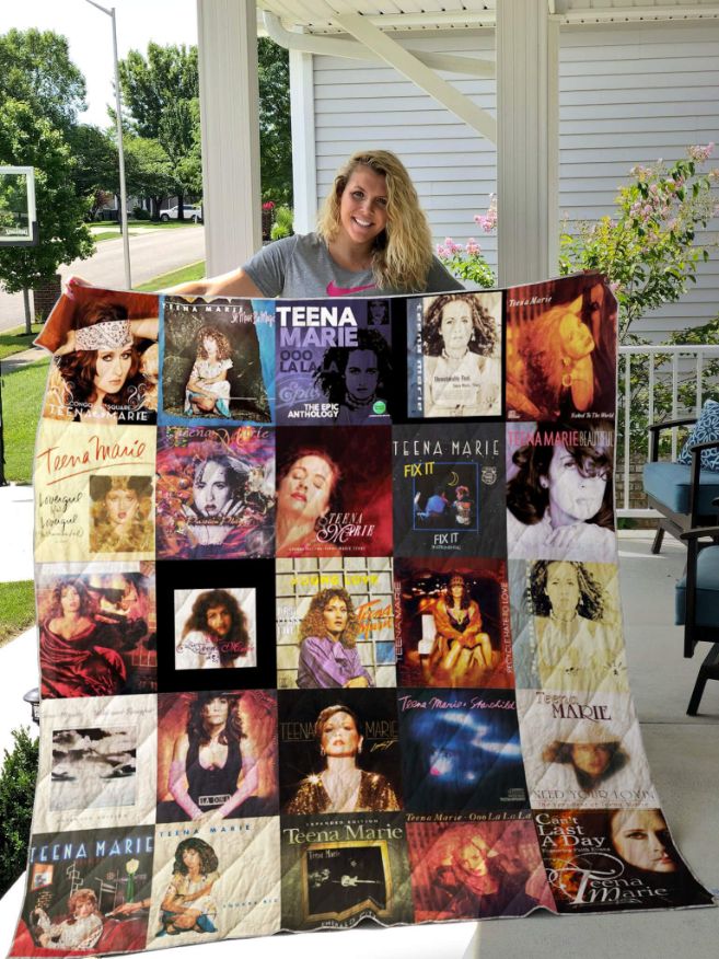 Teena Marie Quilt Blanket for Fans Ver 25 - A Must-Have for Teena Marie Fans