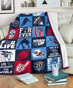 Tennessee Titans Premium Full-Size Quilt Bedding Set for Football Fans