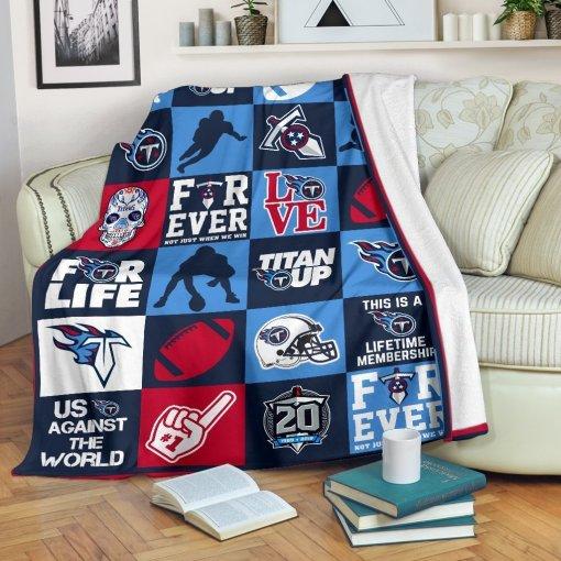 Tennessee Titans Premium Full-Size Quilt Bedding Set for Football Fans