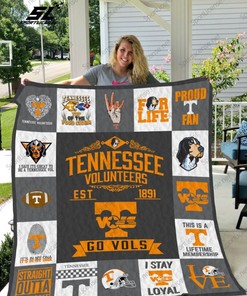 Tennessee Volunteers NCAA Inspired Quilt Bedding Set