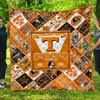 Tennessee Volunteers NCAA Quilted Bed Cover with Unique Design