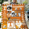 Tennessee Volunteers Ncaa Quilt Bedding Set