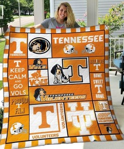 Tennessee Volunteers Ncaa Quilt Bedding Set