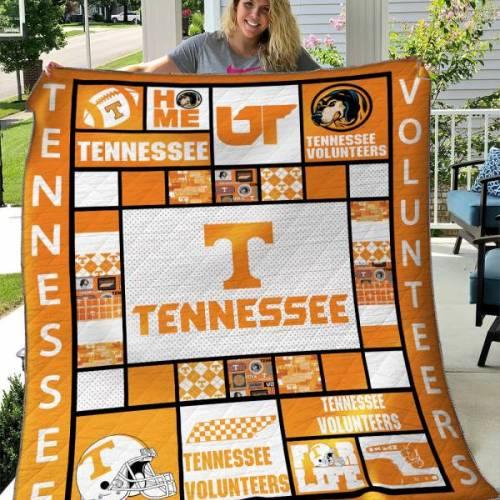 Tennessee Volunteers Quilt Blanket3 for College Sports Fans