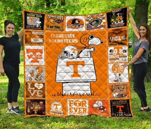 Tennessee Volunteers SN TV Fans Quilt Bedding Set with Keywords