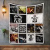 Terror Album Covers Quilt Blanket with Bed Set Twin