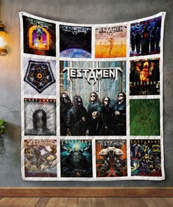 Testament Metal Band Quilt Bedding Set for Heavy Metal Fans
