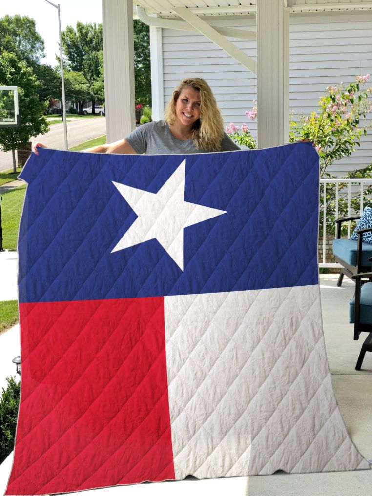 Texas Lone Star State Quilt Bedding Set 02