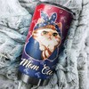 Texas Rangers MLB Tumbler for Cat Moms with MLB Logo