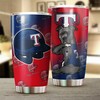 Texas Rangers MLB Tumbler for Dog Lovers