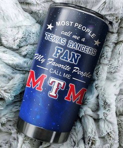 Texas Rangers MLB Tumbler for Moms with MLB Logo