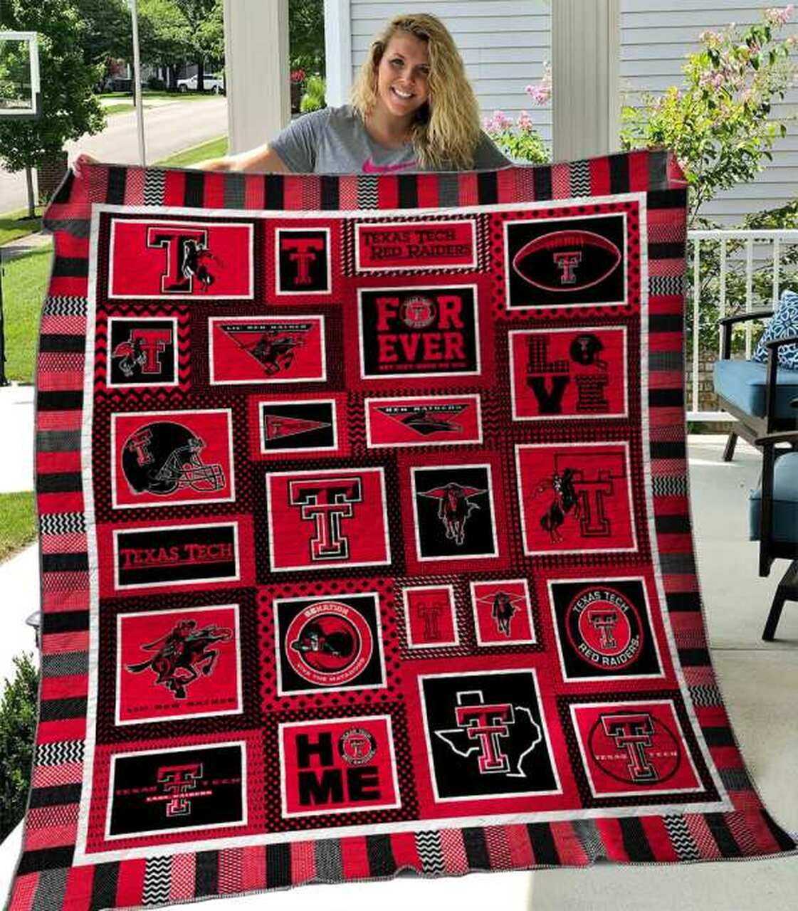 Texas Tech Red Raiders NCAA Quilted Bedspread for Ultimate Comfort and Style