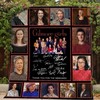Thank You For The Memories Girlmore Girls Collection Quilt Blanket Bed Set for Fans