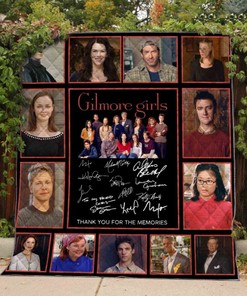 Thank You For The Memories Girlmore Girls Collection Quilt Blanket Bed Set for Fans
