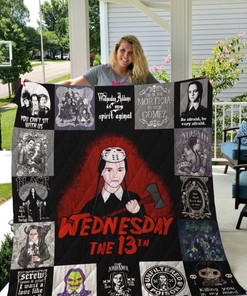 The Addams Family T-Shirt Quilt Set 01 for Fans