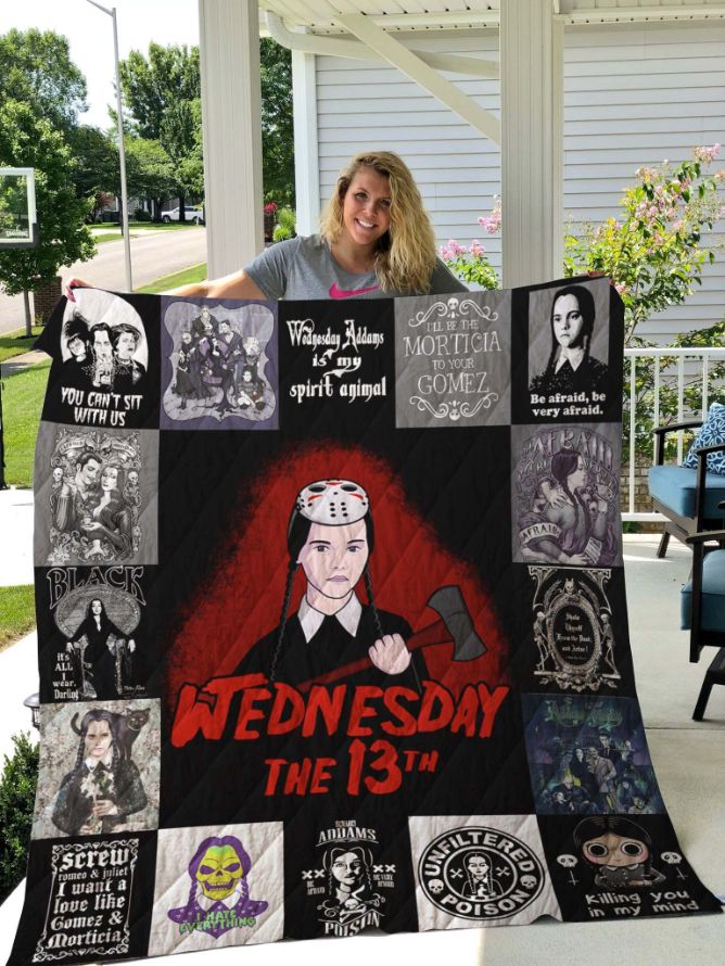The Addams Family T-Shirt Quilt Set 01 for Fans