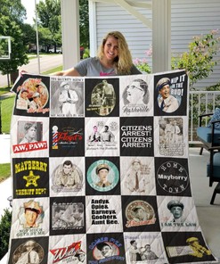 The Andy Griffith Show Quilt Blanket - A Must Have for Fans
