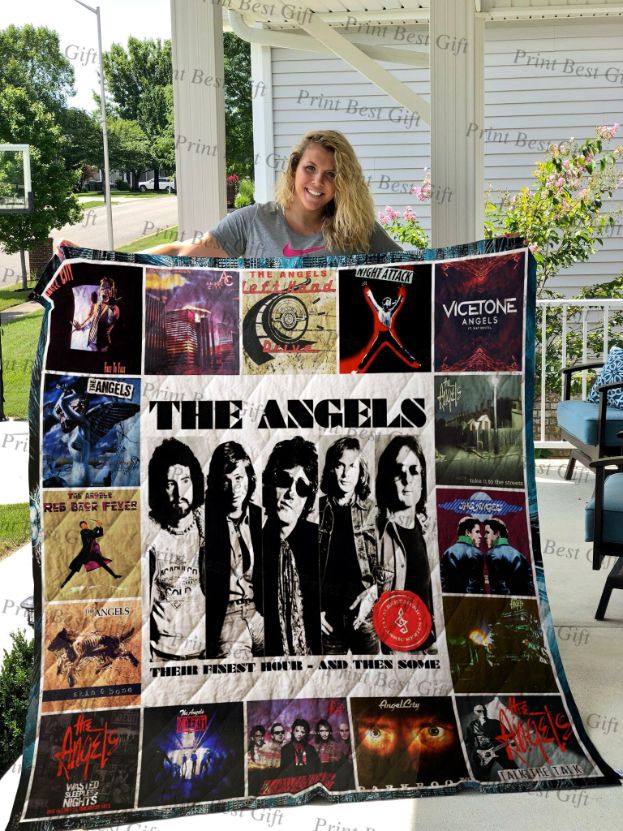 The Angels Albums Cover Poster Quilt Bedding Set for Fans