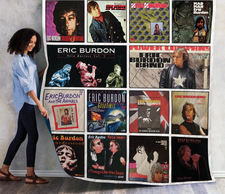 The Animal Eric Burdon Throws Collection Quilt Bedding Set