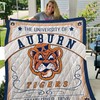 The Auburn Tigers-Themed Quilt Blanket To Show Team Spirit
