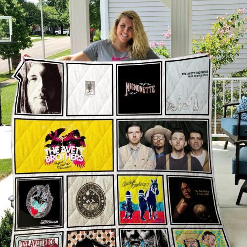 The Avett Brothers' Melodic Quilt Blanket for Americana Fans