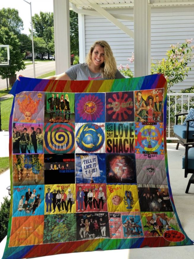 The B-52'S Throws Quilt Blanket - Love Shack Baby for Music Fans