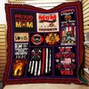 The Best Kind Of Mom Raises A Firefighter Bedding Set - Show Your Love