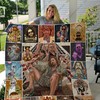 The Big Lebowski Fanart Quilt Blanket for Movie Fans