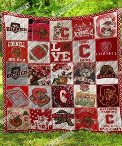 The Big Red Cornell Big Red Ncaa Quilt Bedding Set for Teens
