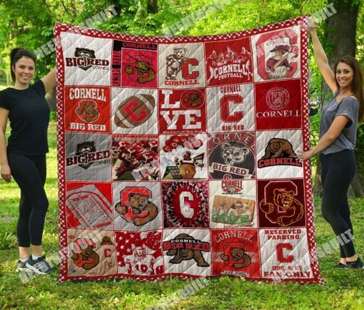 The Big Red Cornell Big Red Ncaa Quilt Bedding Set for Teens