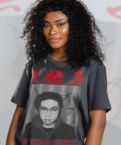The Black Skirts Homage Tee | Vintage Band Shirt | Retro Fan Merch | Music Lover Apparel