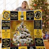 The Bruins Hockey Team Boston Bruins Christmas Quilt Blanket for Fans